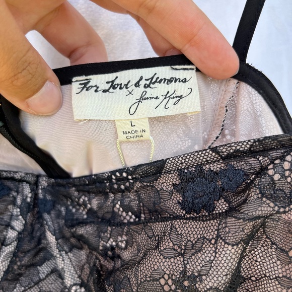 NWT For Love & Lemons x Jamie King La Ana Dress - Picture 10 of 11